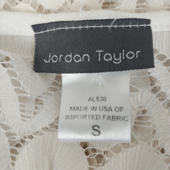 Jordan Taylor Lace Knit Swim Coverup/Tunic Size S - Picture 9 of 10
